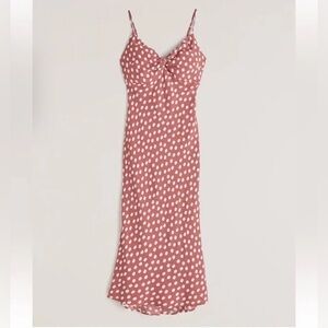Abercrombie & Fitch Polka Dot Midi Dress Size XL